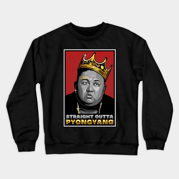 Kim Jong Un Crewneck Sweatshirt by GoEast